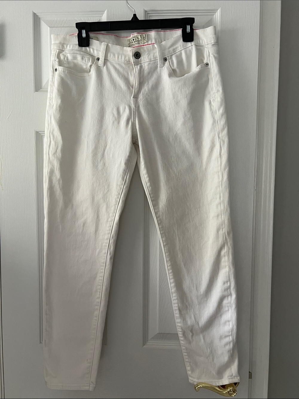 Lucky Brand Off-White Skinny Jeans